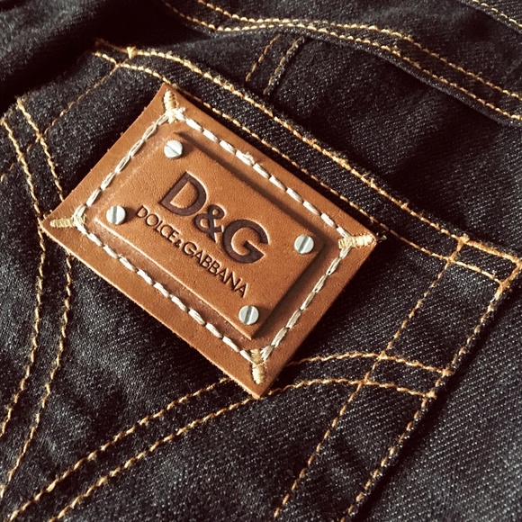 DOLCE & GABBANA Dark Denim Pencil Skirt - Picture 15 of 15